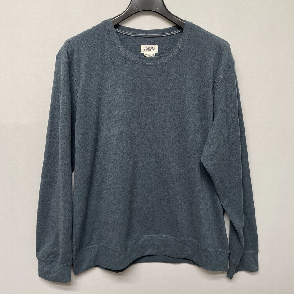 Boston Traders Men Long Sleeve Pullover Sweater Top Size XXL 2XL B343 -12